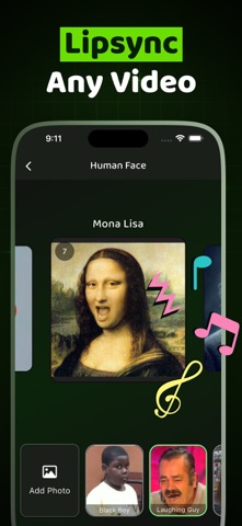 Photo Dance & Lip sync: Damble iPhone screenshot