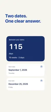 Date Difference Calc screenshot 1