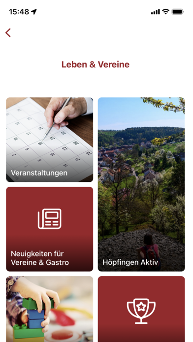 Gemeinde Höpfingen Screenshot