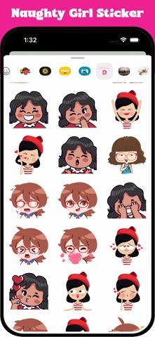 Naughty Girls Emojis screenshot