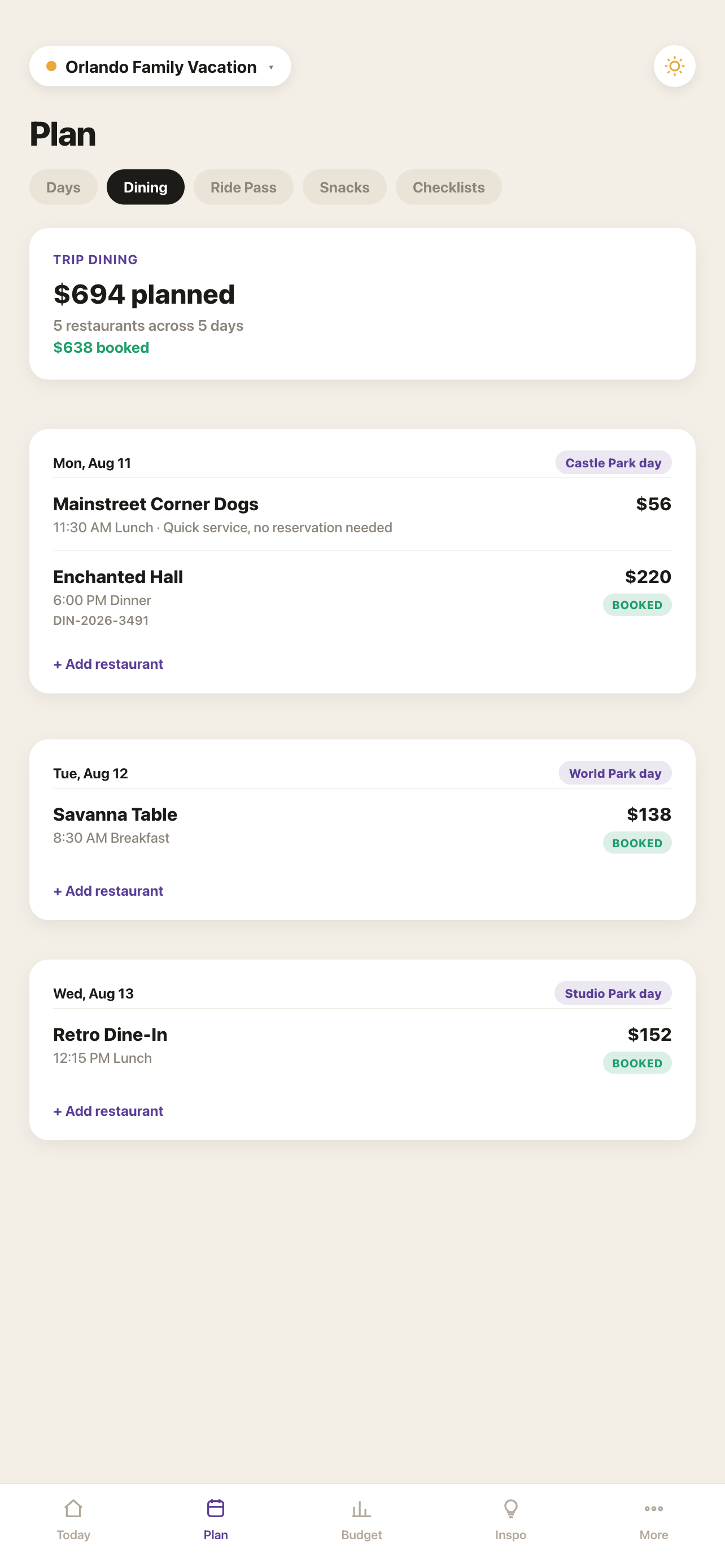 MagicCost Planner screenshot 8