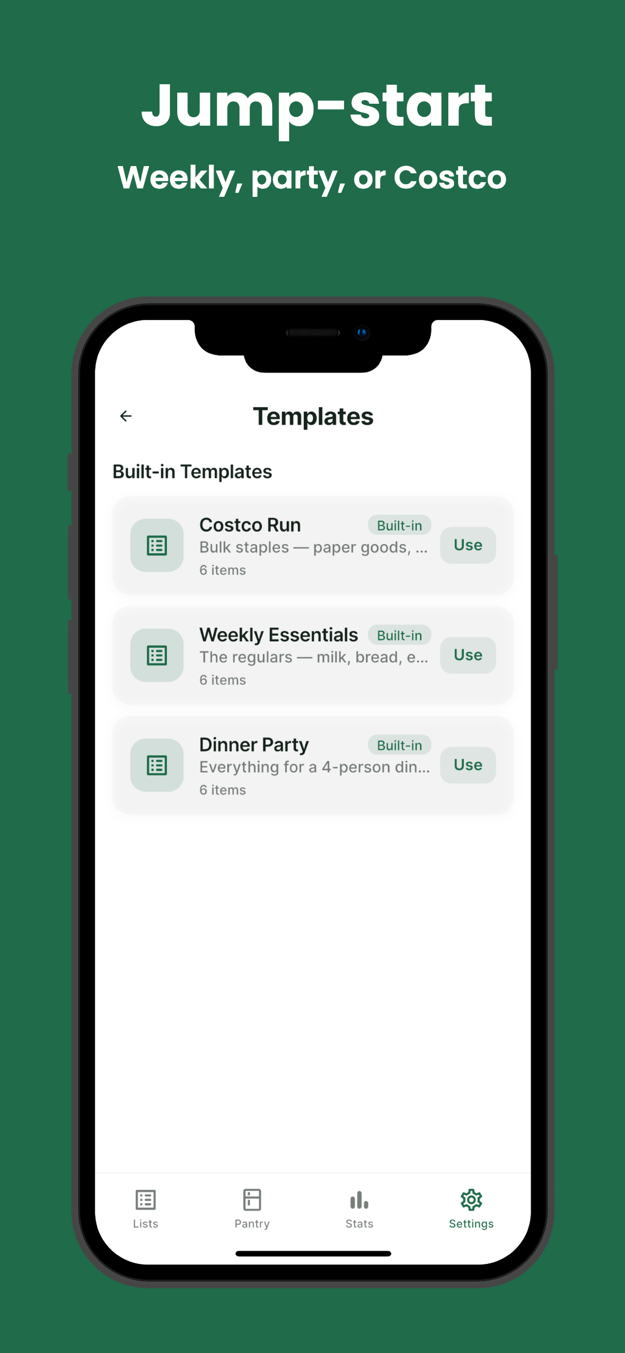 Grocery List: Cart & Pantry screenshot 7