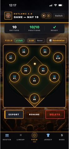 Dugout Toolkit screenshot