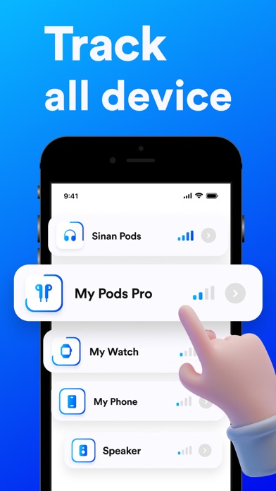 Find Pods - Air Pro Track Screenshot