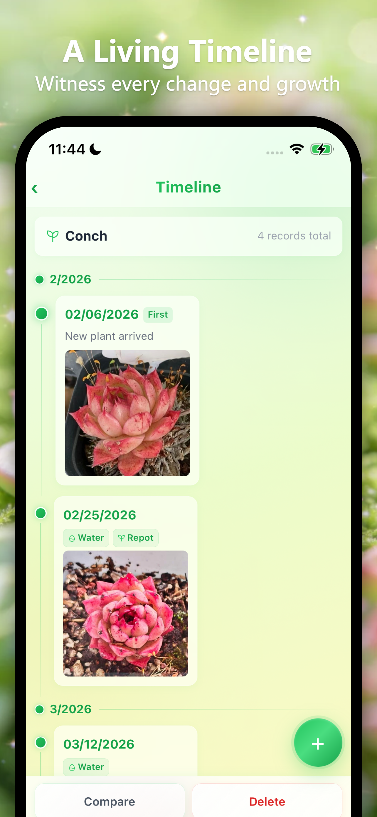 SuccuSnap: Plant Photo Compare screenshot 3