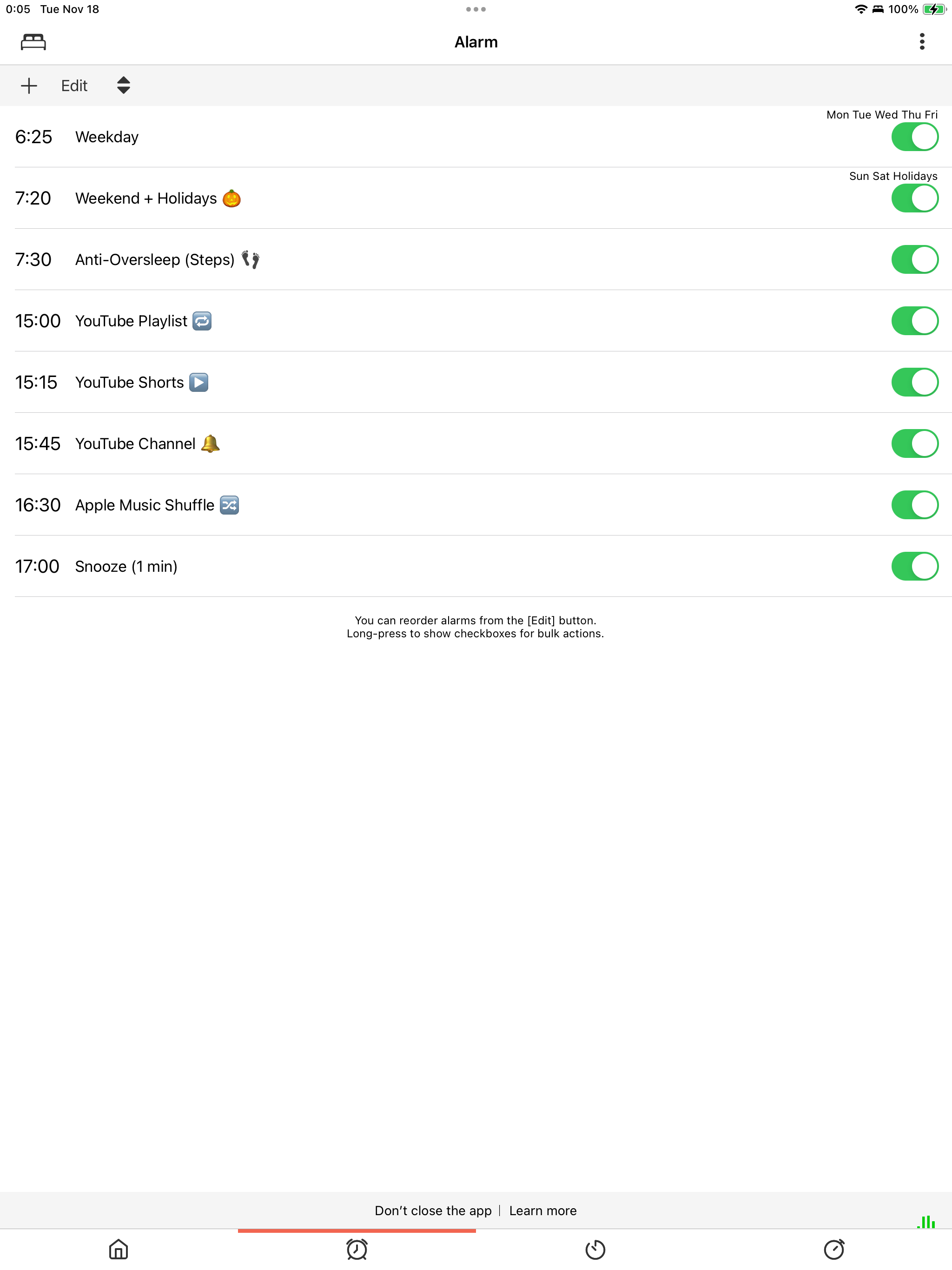 Sleep Music Alarm