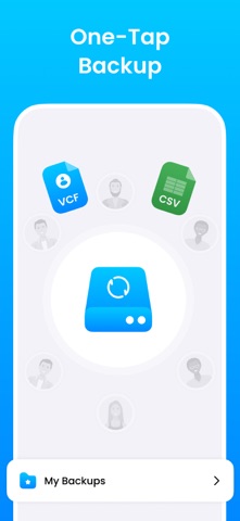 MCBackup: My Contacts Backup Screenshot 2 of 7