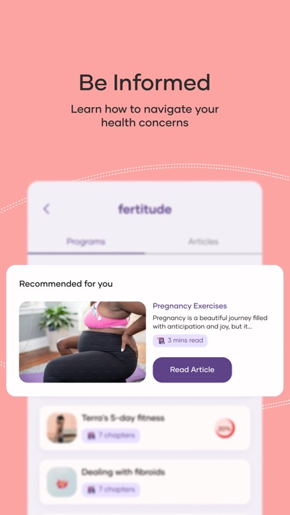 Fertitude - Women's Health screenshot-5