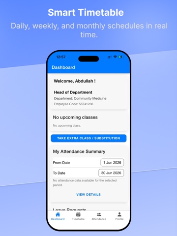 AcademiaOne-HIMS iPad screenshot