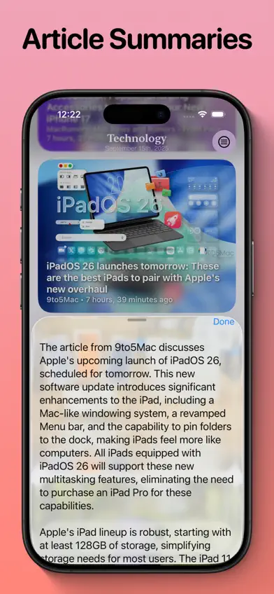 Ruby – Curated News Reader screenshot 5