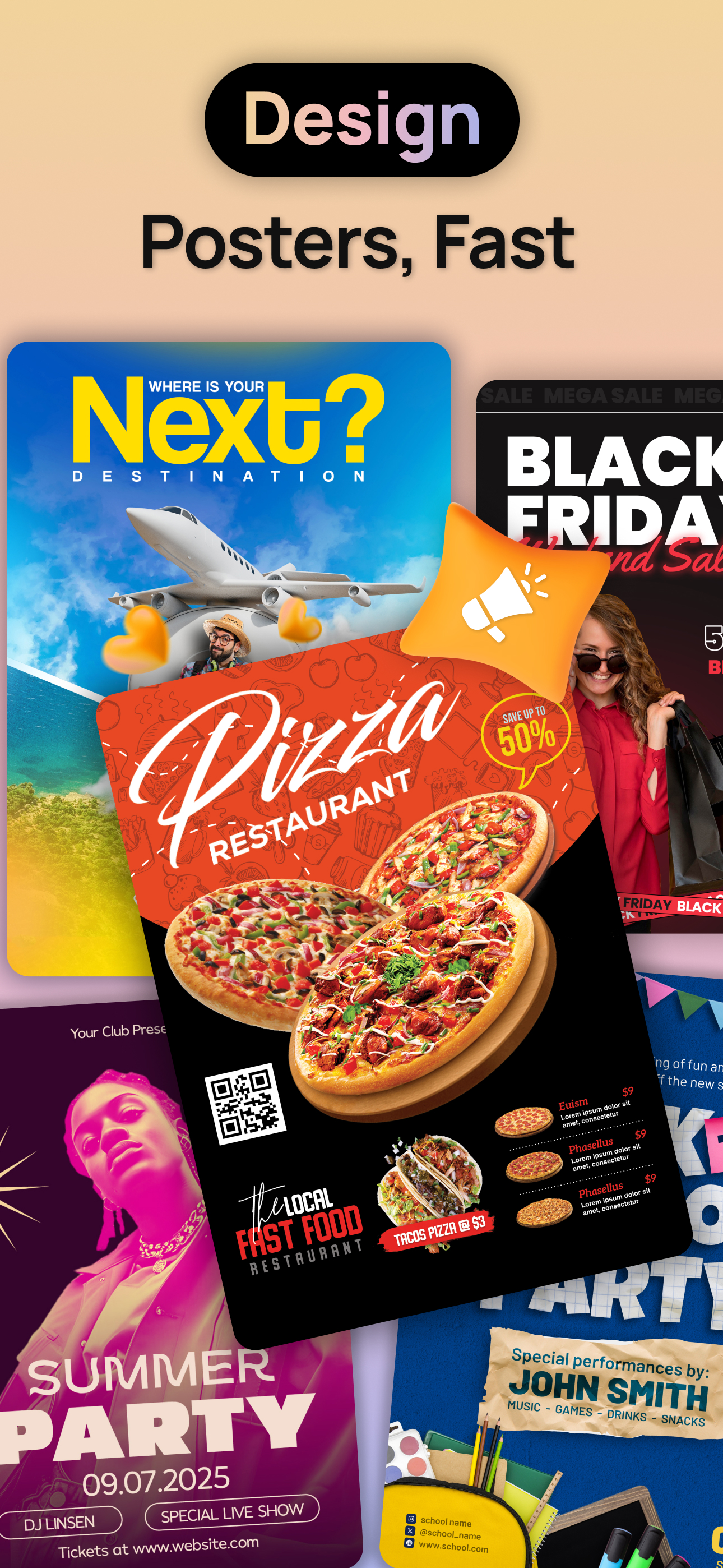 Flyer Maker: Poster Maker Card