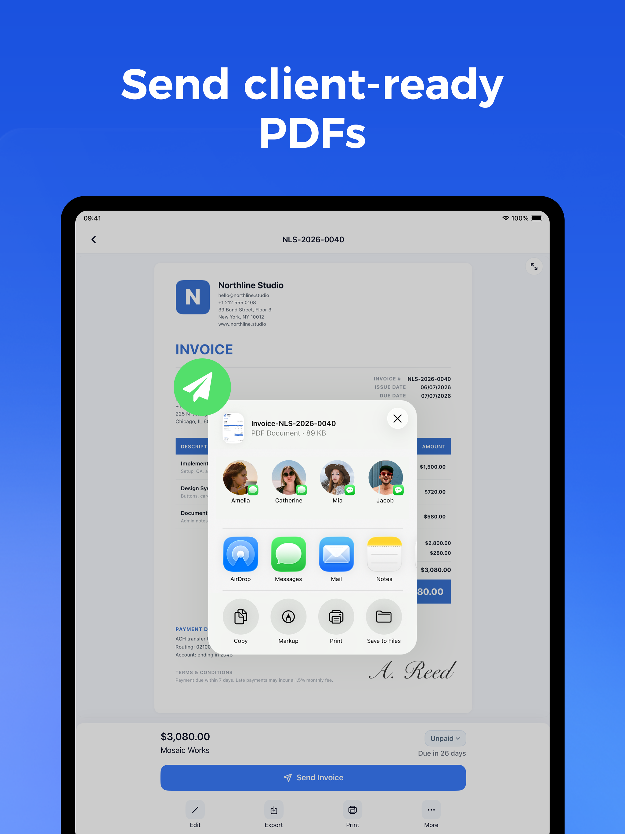 Invoice Maker: InvoiceFolio