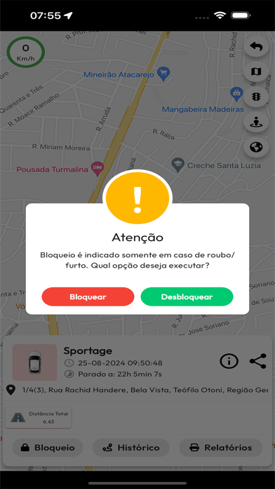 G7 GPS Rastreadores Screenshot