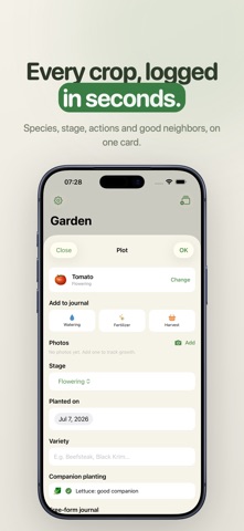 Potago: garden journal Screenshot 3 of 9