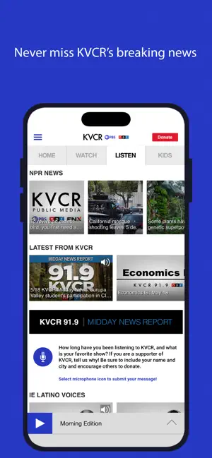 KVCR Public Media App screenshot 4