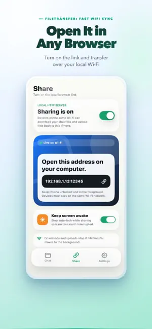 FileTransfer: Fast WiFi Sync screenshot 3