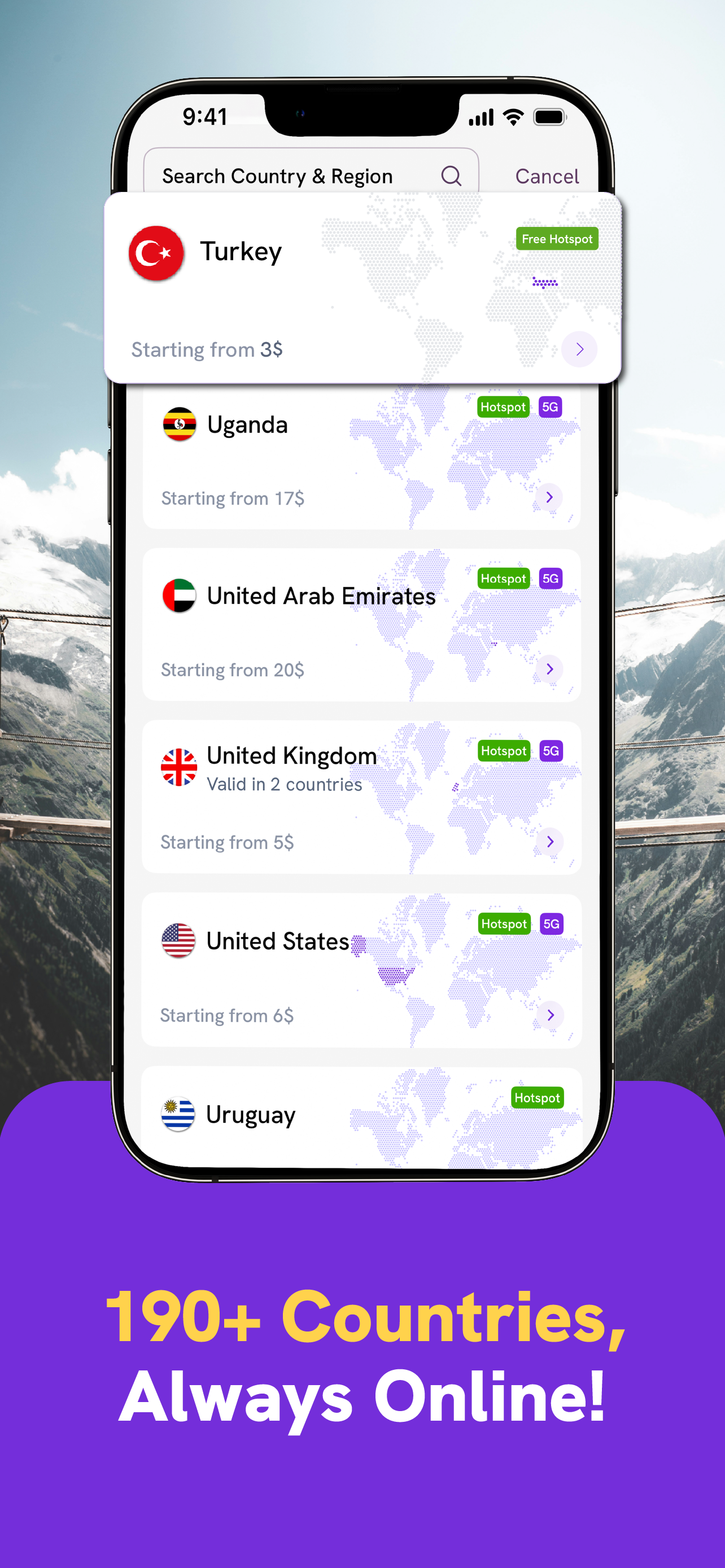 Enjoy eSIM: Global Internet