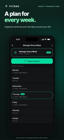 Fitero: Gym Workout Tracker Screenshot 6 of 10