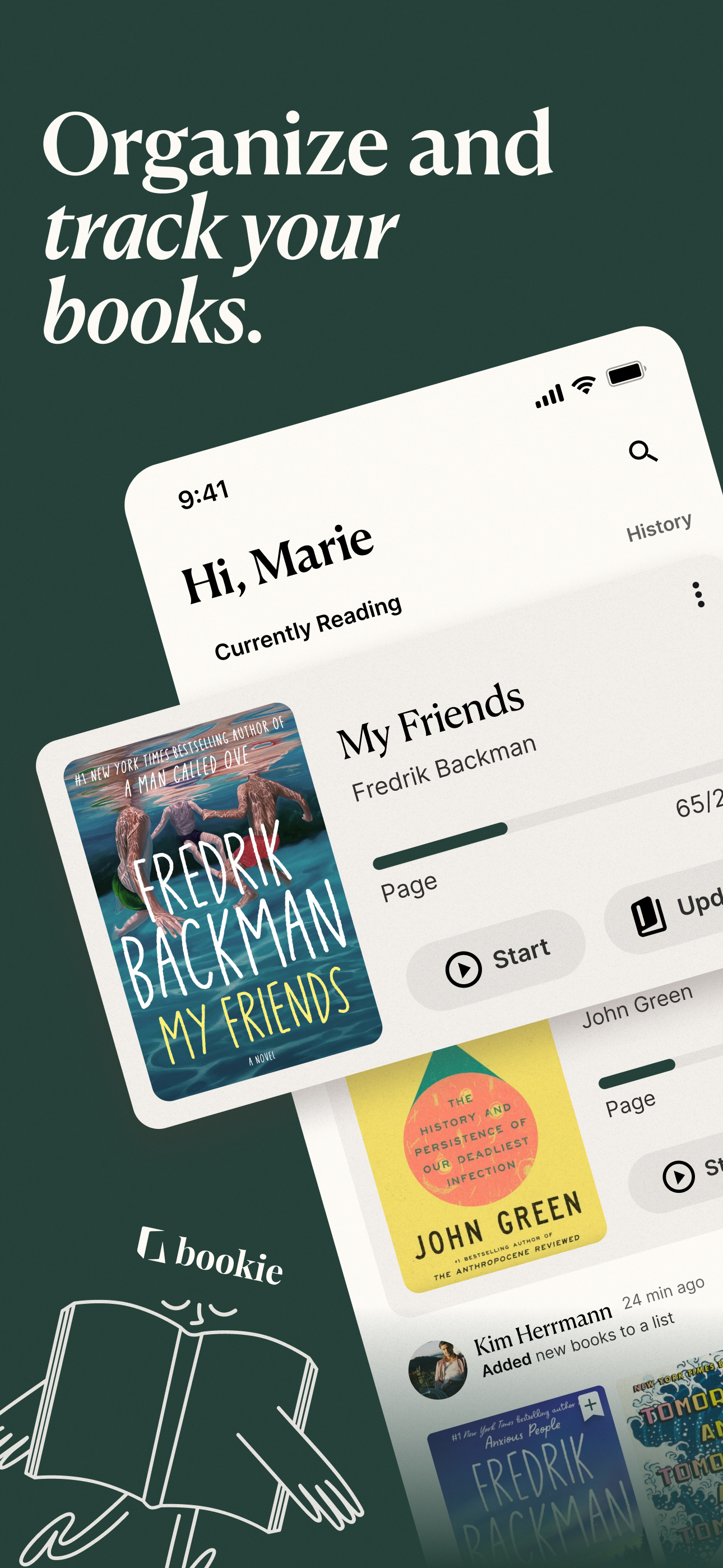 bookie - Reading Tracker