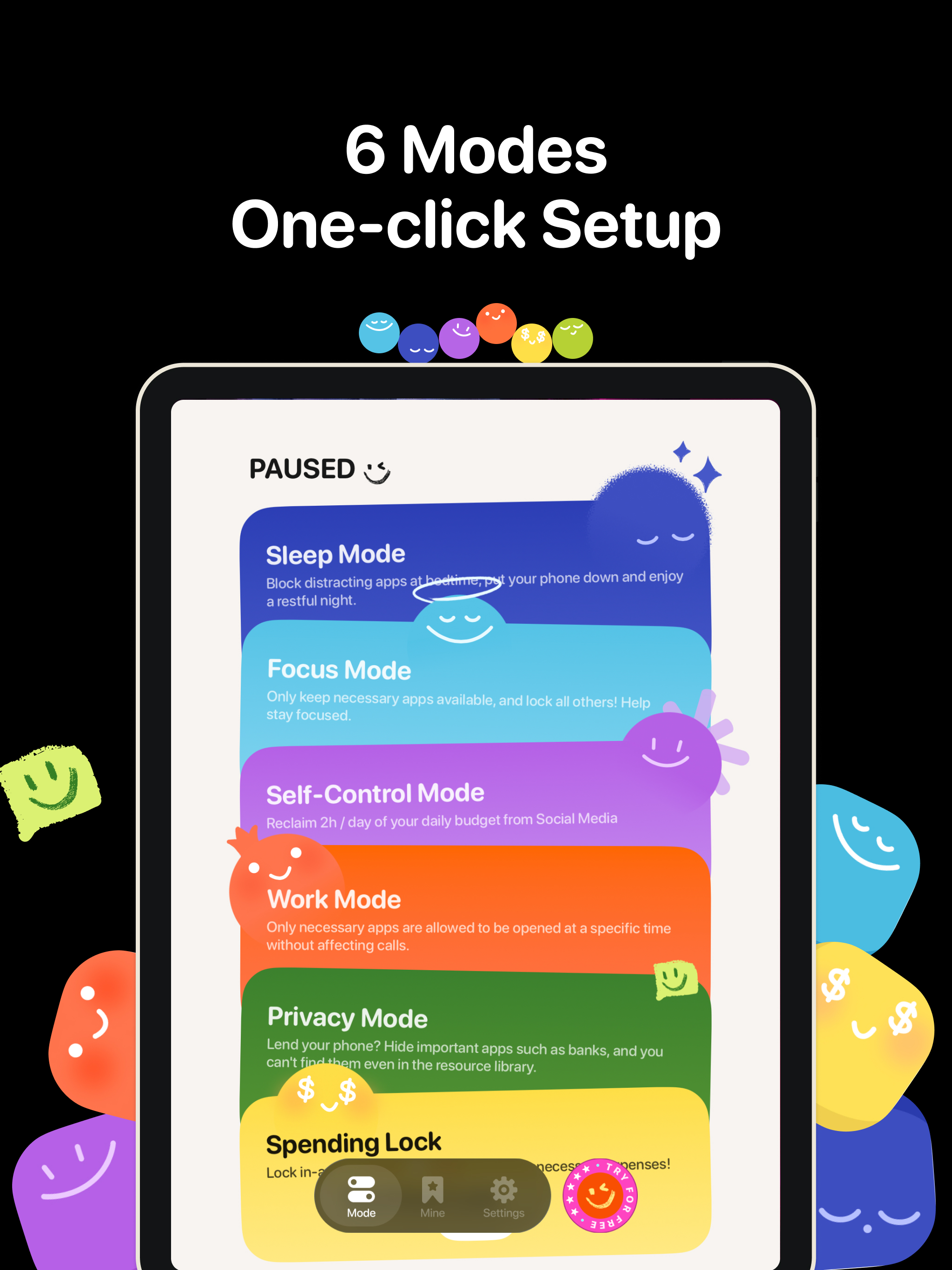 PAUSED: Screen Time Control +