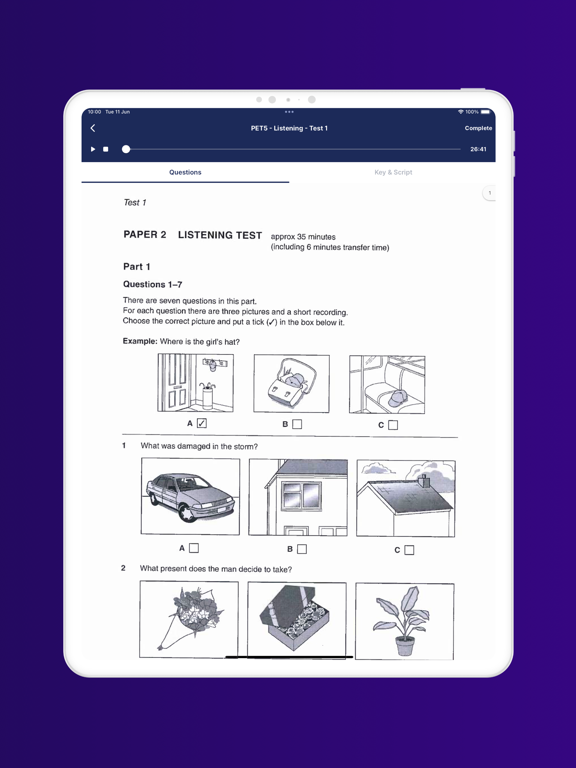 App screenshot