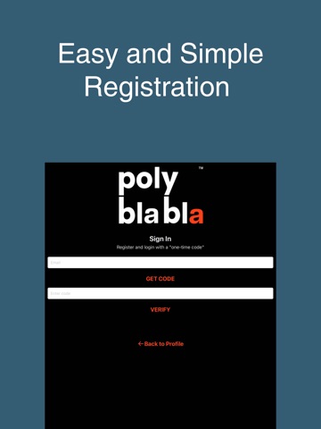Poly Bla Bla iPad screenshot
