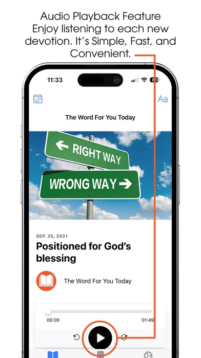 The Word For You Today Screenshot