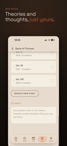 Chapter: TV Show Tracker Screenshot 5 of 9