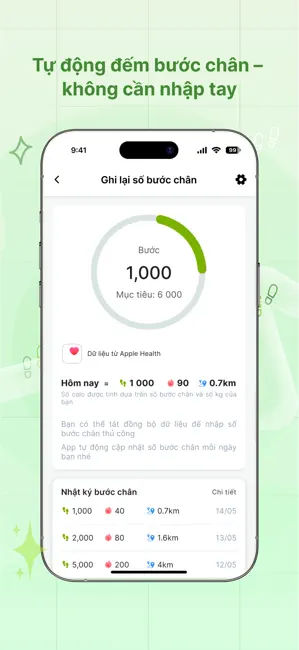 Caloer - Tính Calo & Giảm Cân iPhone screenshot 5