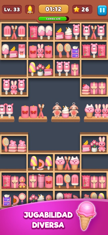 Juego de Rompecabezas Match 3 screenshot 12