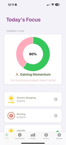 My Routine Screenshot 1 of 7