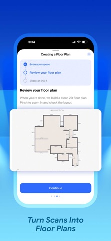 Planpoint Floorplan Scanner iPhone screenshot