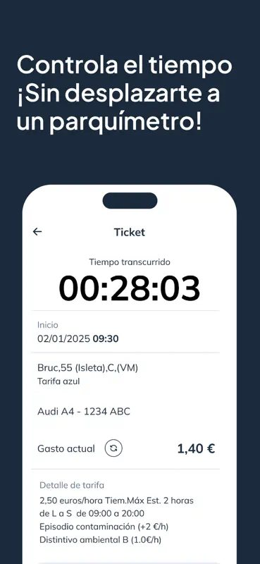 Bip&Drive: Aparca sin Ticket screenshot 4 of 8