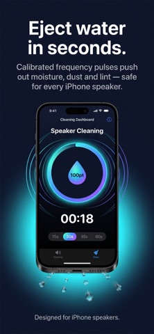 Speaker Care: Eject & Test iPhone screenshot