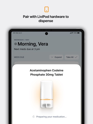 LiviPod iPad screenshot