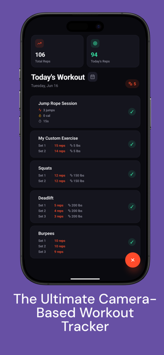 GymCam - Camera Rep Counting Screenshot 1 of 7