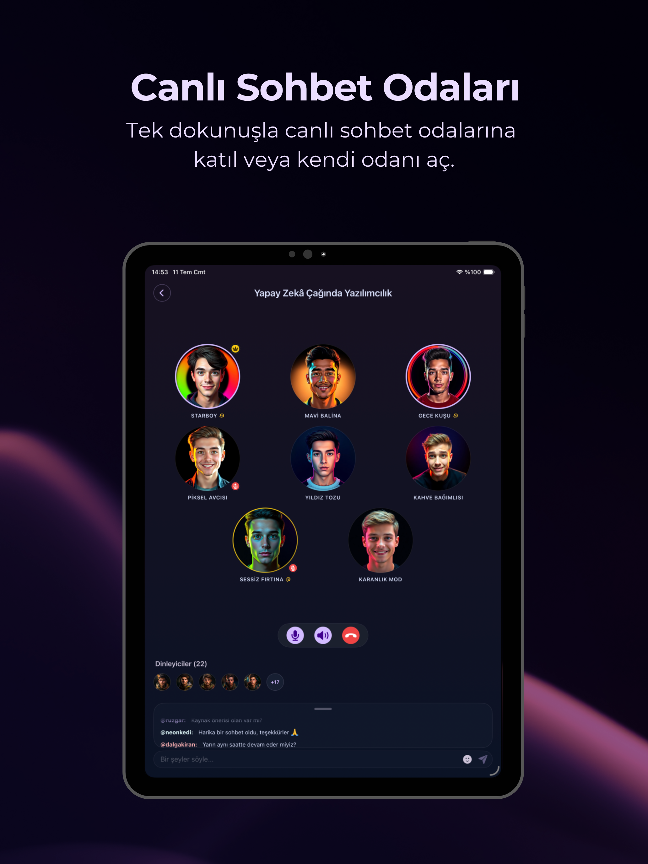 Meeterview: Sesli Sohbet screenshot 10