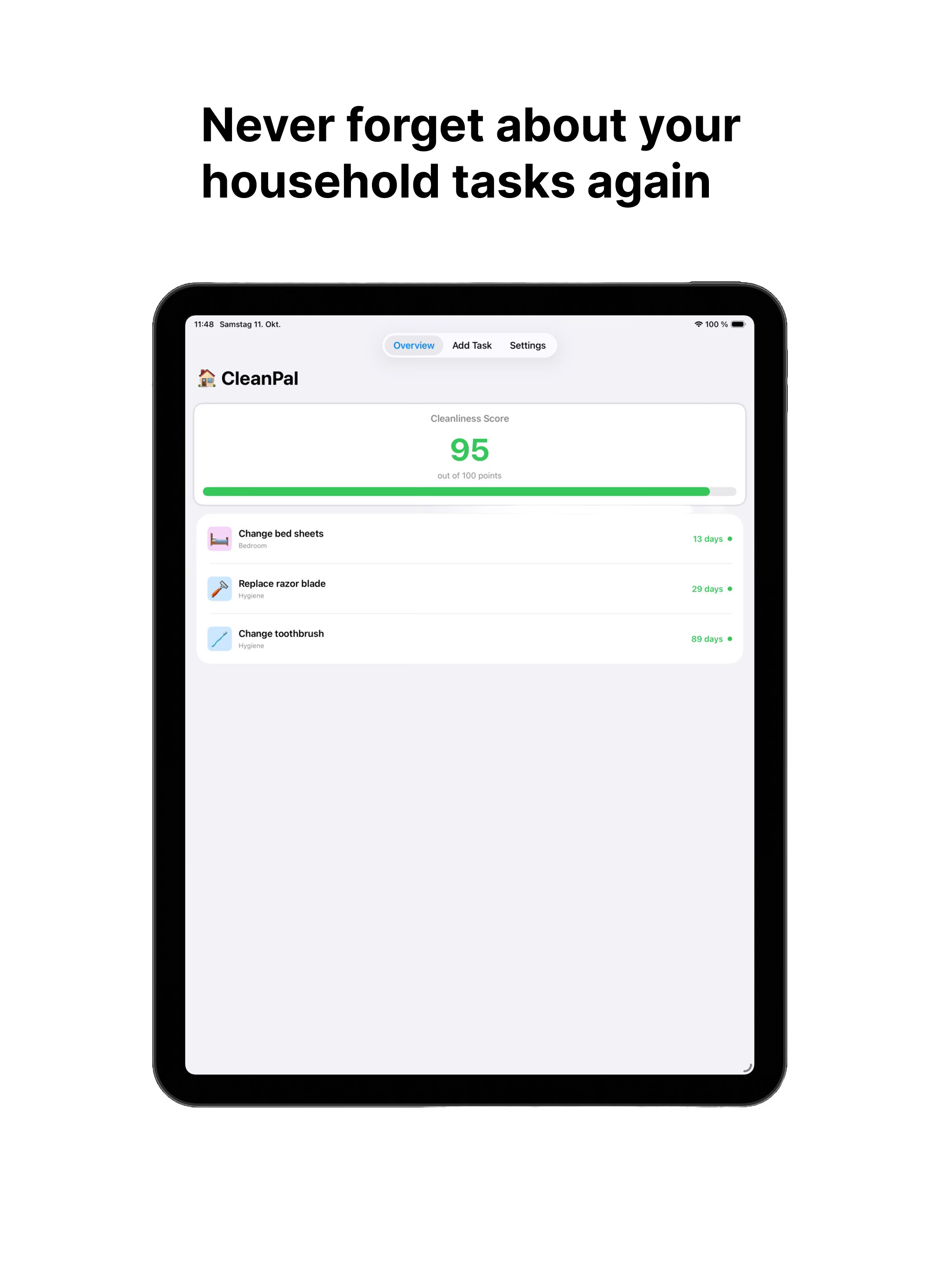 CleanPal - Household made easy screenshot 6