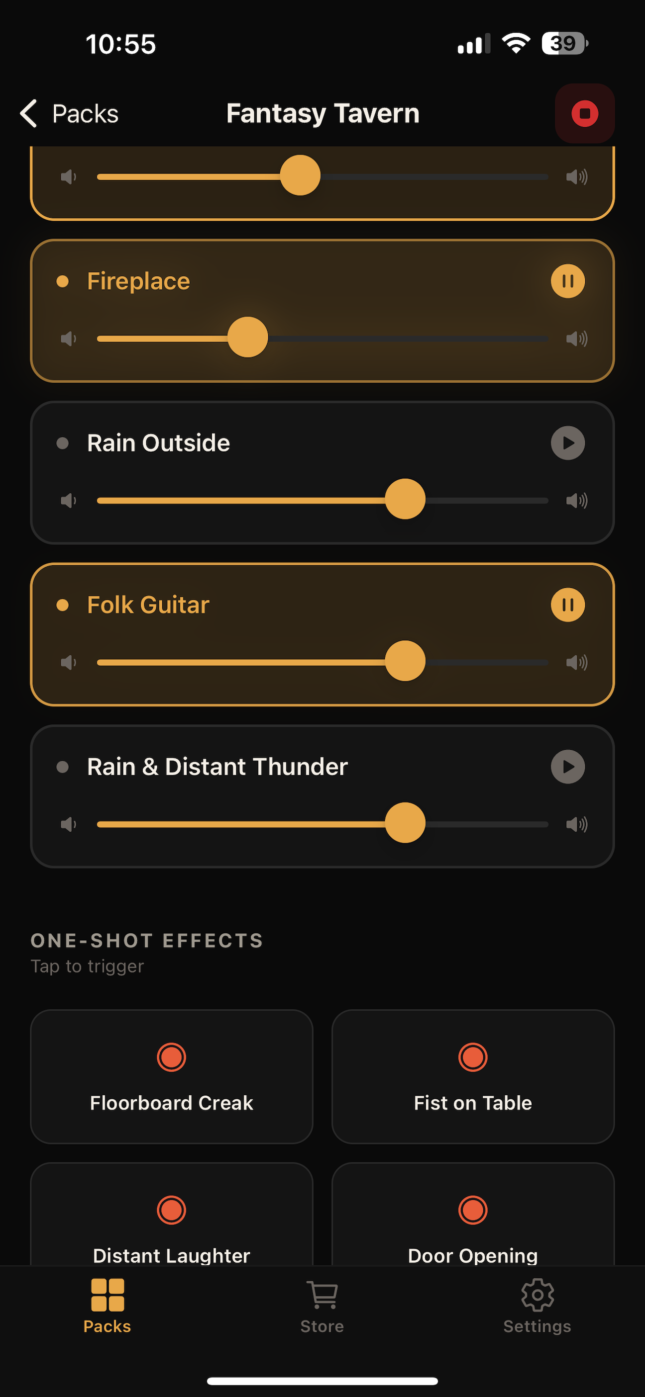 AmbientDM - Soundboard for DMs