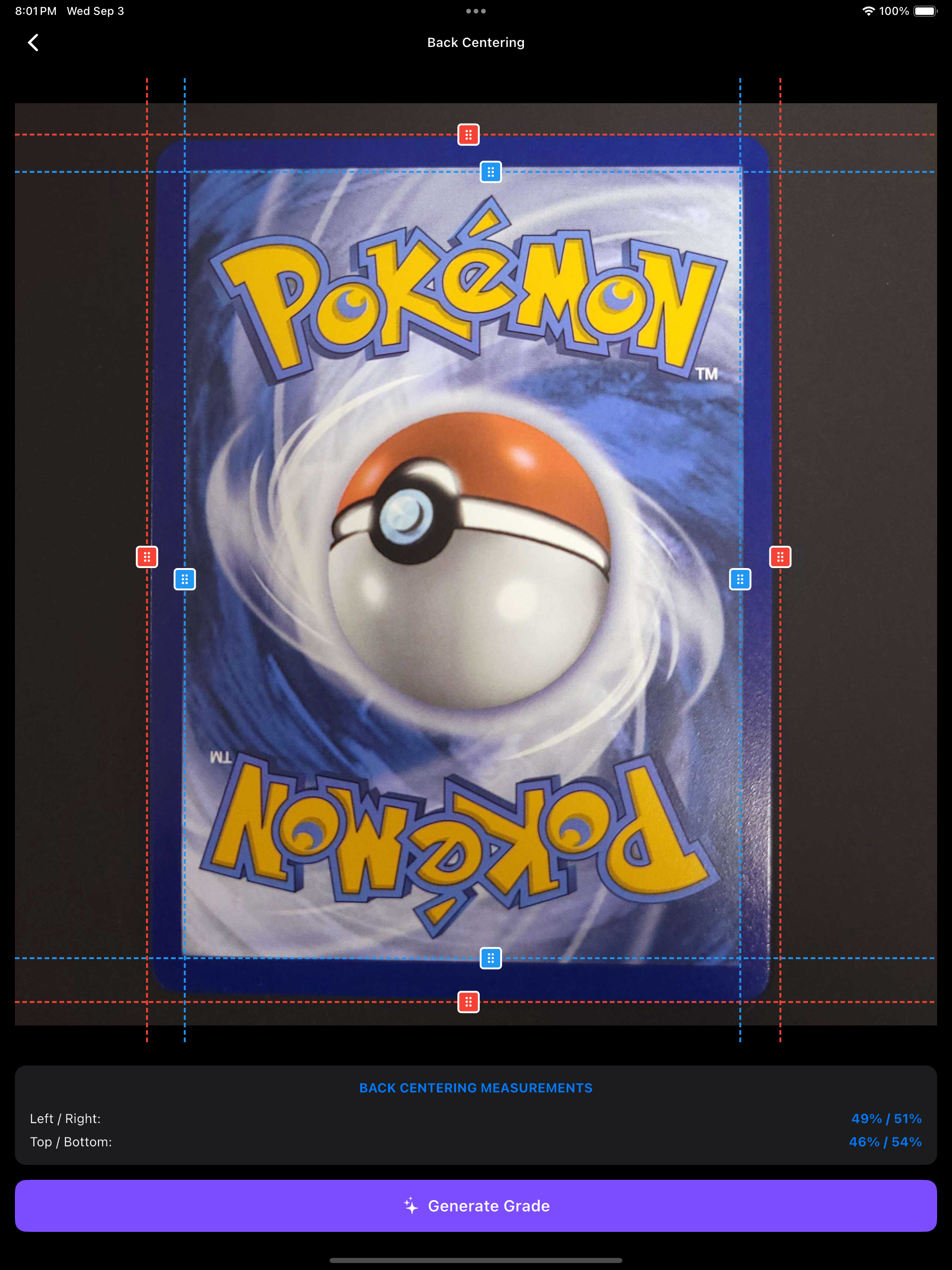 TCG Grading App