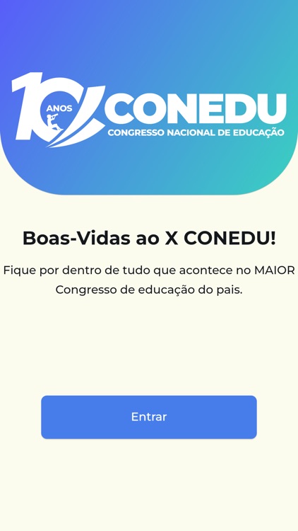 Programação CONEDU