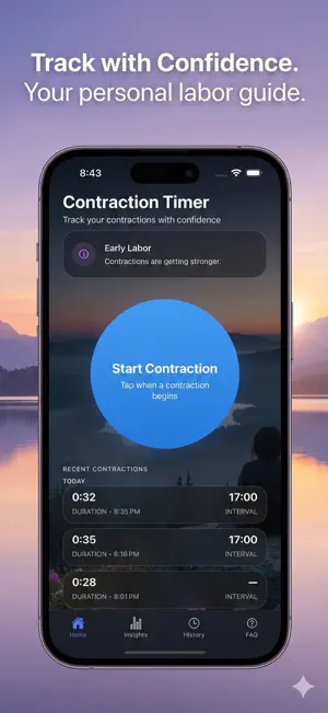 Smart Contraction Timer screenshot 2