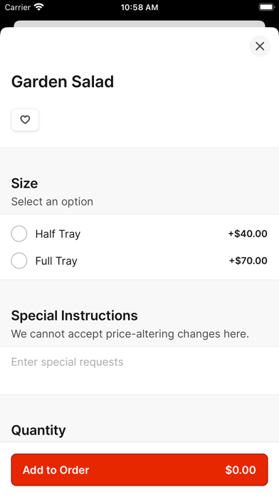 Screenshot 4 of Grandma's N.Y. Pizza App