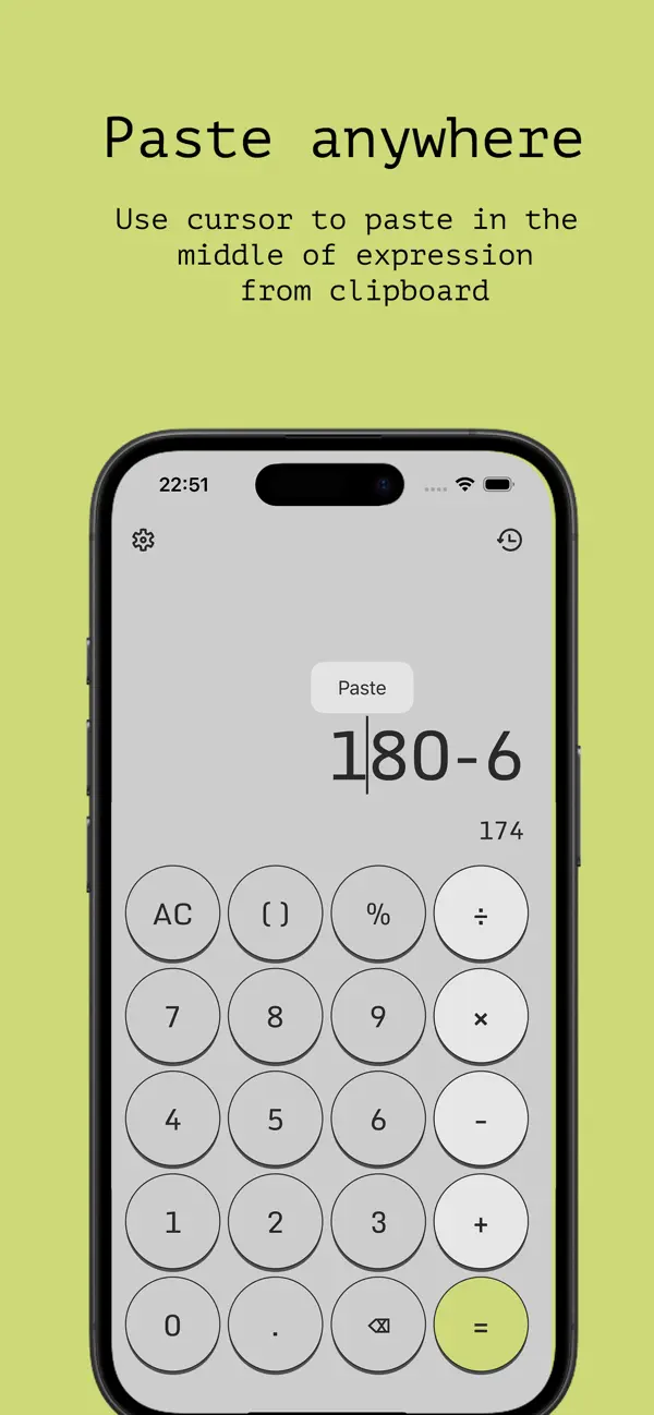 Screenshot #1 pour Calculator Calcora