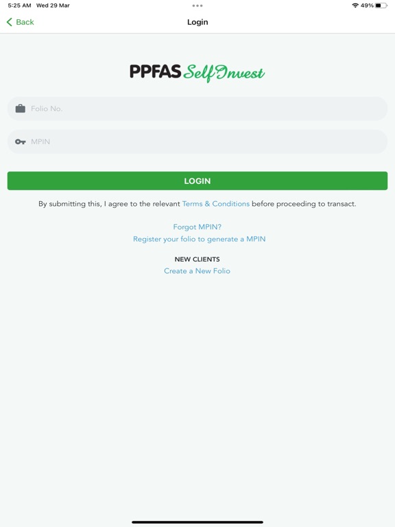 Screenshot #5 pour PPFAS SelfInvest