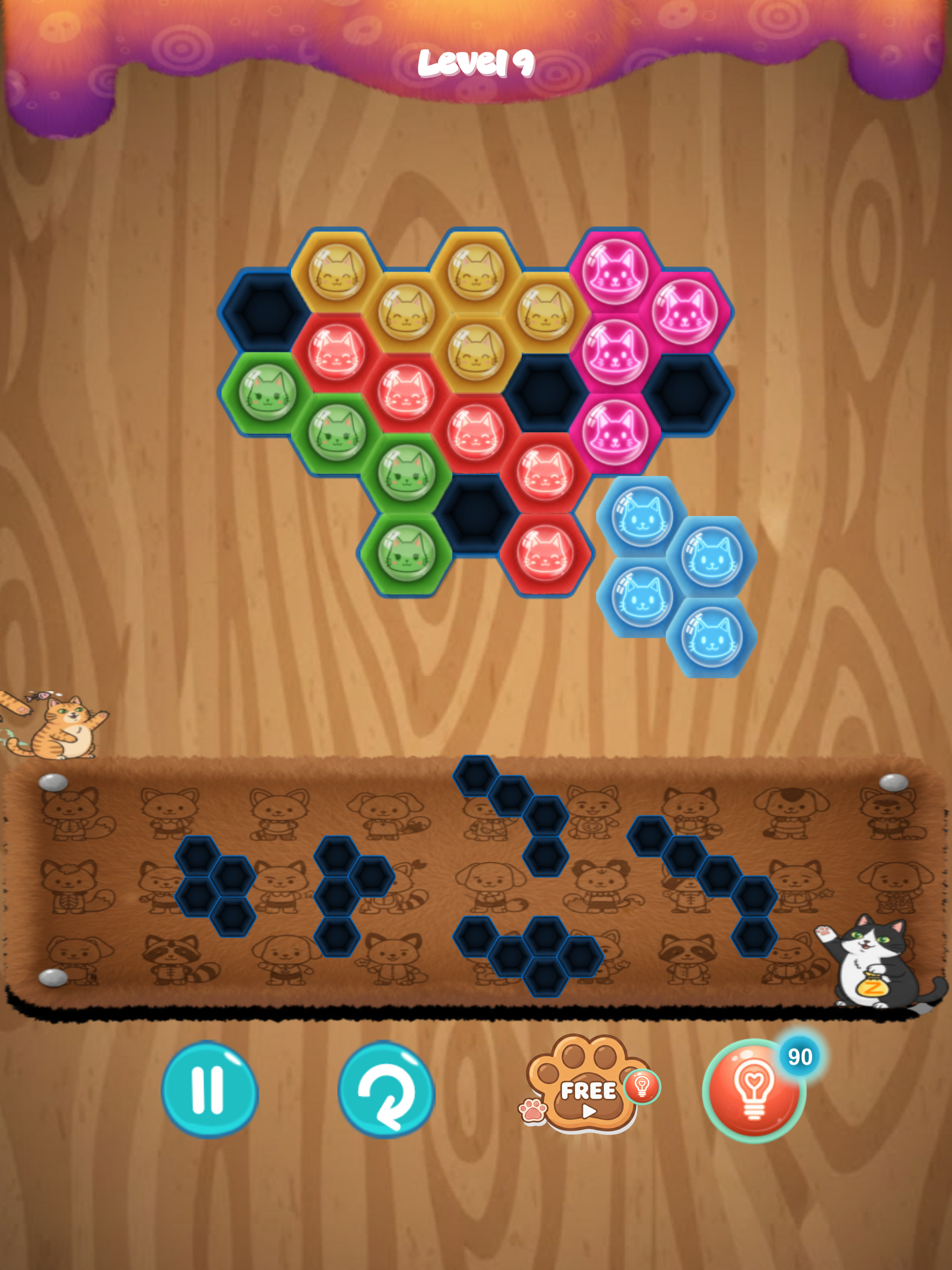 Furry Blocks Puzzle screenshot 11
