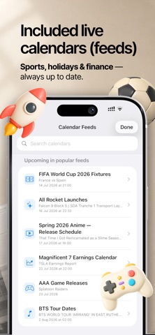 Smart Calendars AI – Scheduler iPhone screenshot