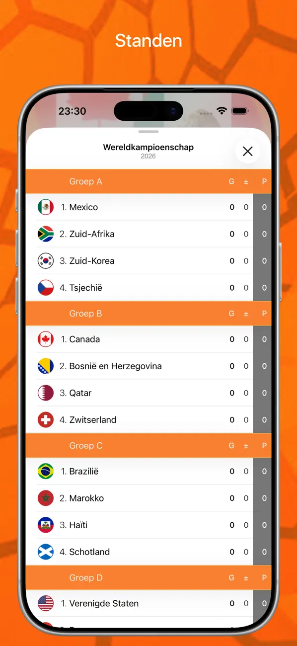 Screenshot #2 pour Oranje - alle wedstrijden