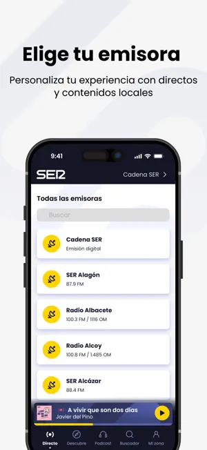 Cadena SER Radio screenshot 3