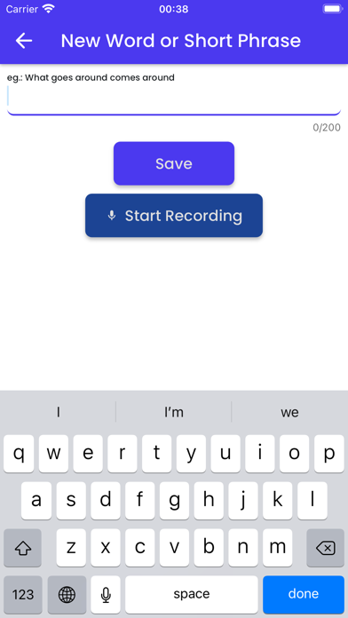 VocabLearner Screenshot